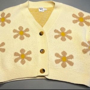 Princess Polly Floral and Cosy Cardigan, Size M/L